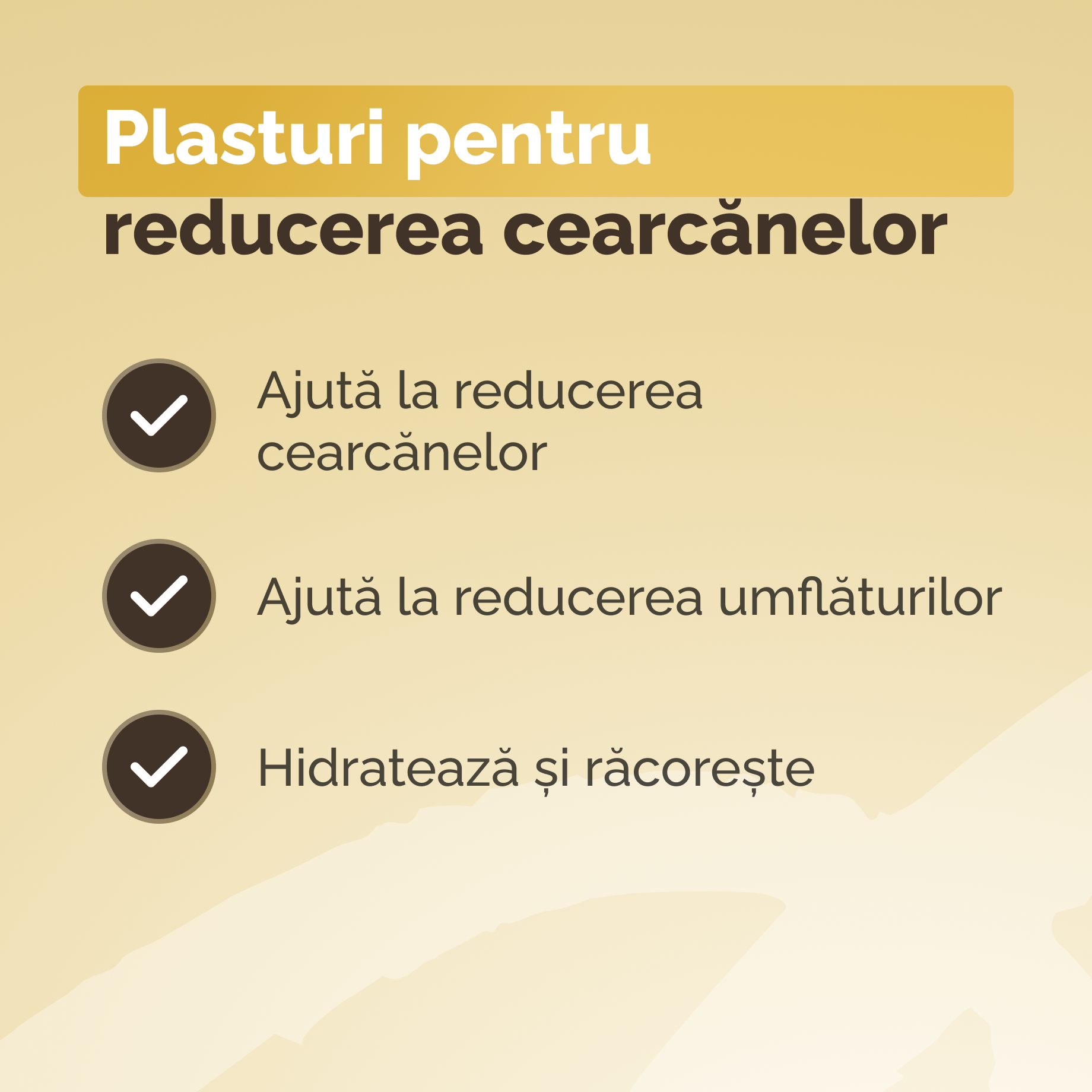 Patch-uri Aurii Pentru Ochi Umflați și Cearcăne