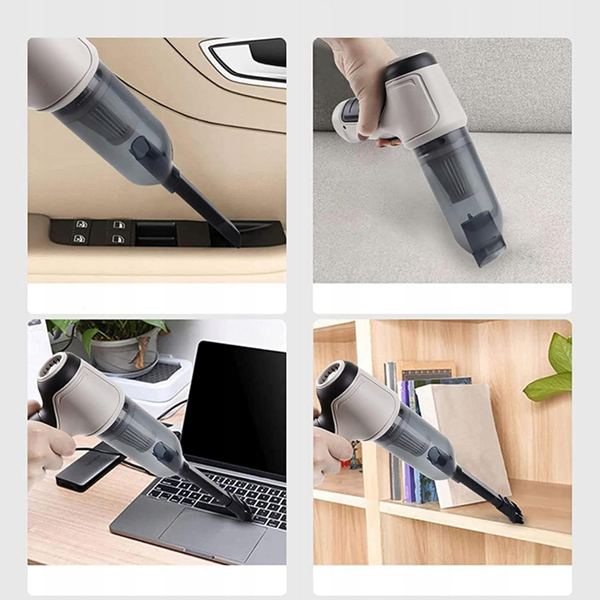 Aspirator Auto Fără Sac și Fără Fir