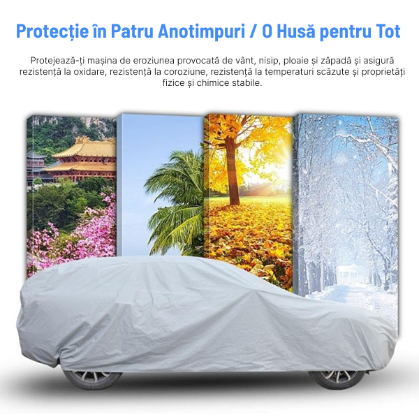 Husă Auto Premium Gri