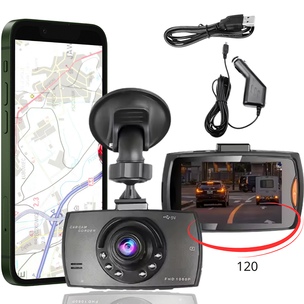 Cameră Auto FHD cu Night Vision IR
