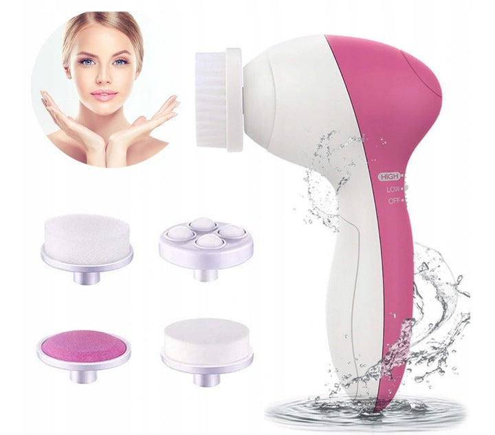 Aparat de curățare și masaj facial 5-în-1