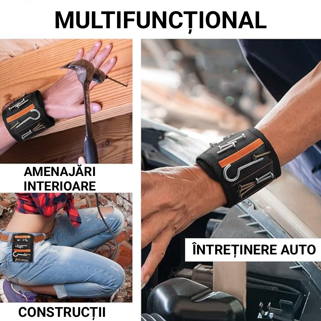 Brățară magnetică pentru unelte